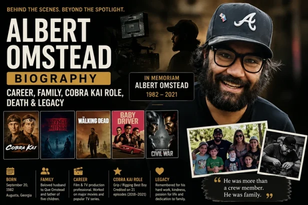 Albert Omstead Biography Career, Family, Cobra Kai Role, Death & Legacy