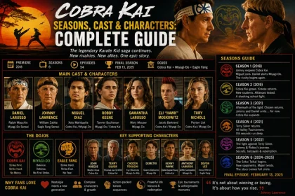 Cobra Kai Seasons, Cast and Characters Complete Guide