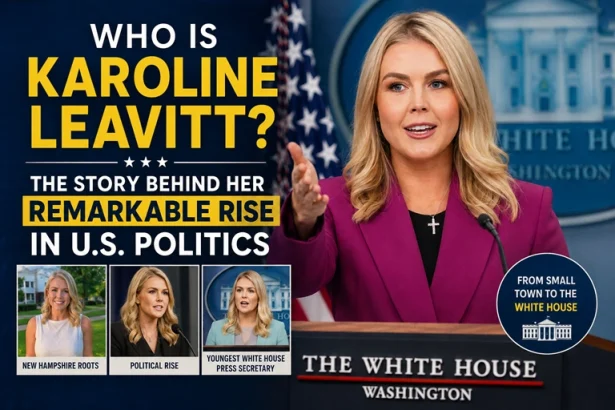 Who Is Karoline Leavitt The Story Behind Her Remarkable Rise in U.S. Politics
