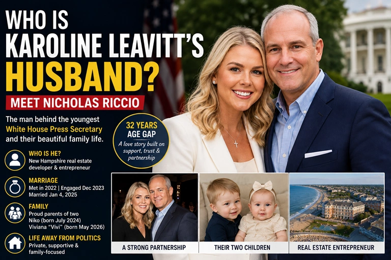 Who Is Karoline Leavitt’s Husband Meet Nicholas Riccio